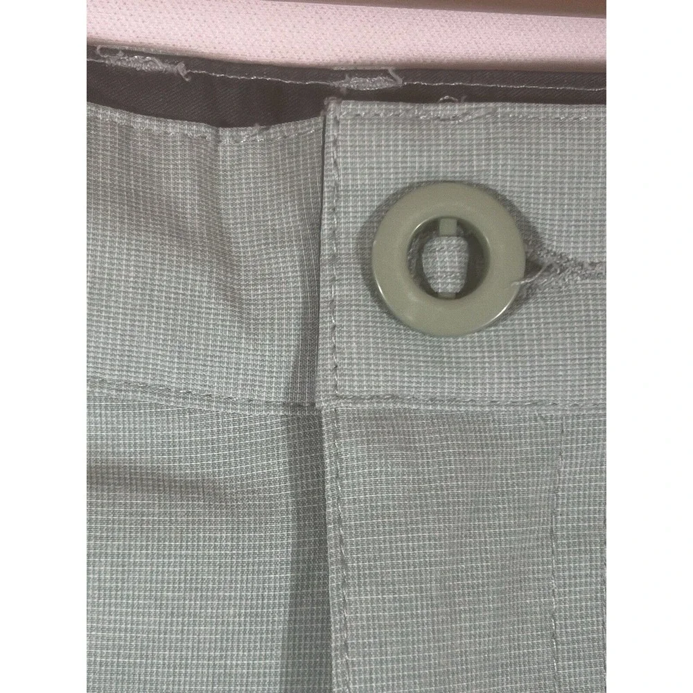 Rising Tide Mens Cargo Shorts 38 Green Stretch Utility Casual Outdoor